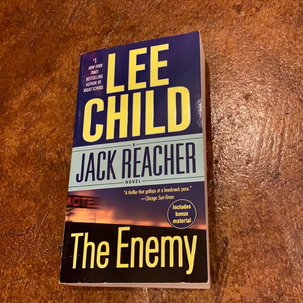 The Enemy A Jack Reacher Novel Book